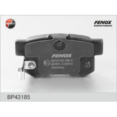 BP43185 FENOX Комплект тормозных колодок, дисковый тормоз