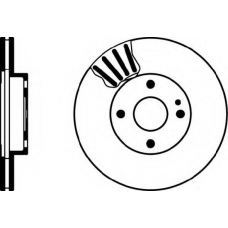50202 PAGID Тормозной диск