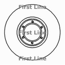 FBD232 FIRST LINE Тормозной диск