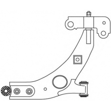 3511 FRAP Рычаг независимой подвески колеса, подвеска колеса