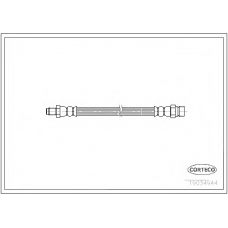 19034944 CORTECO Тормозной шланг