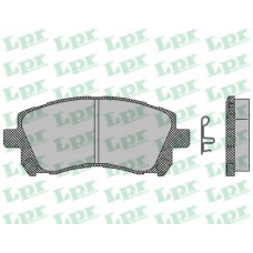 05P713 LPR Комплект тормозных колодок, дисковый тормоз