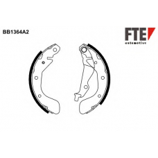 BB1364A2 FTE Комплект тормозных колодок