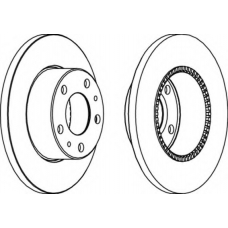 FCR196A FERODO Тормозной диск
