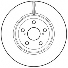 562726BC BENDIX Тормозной диск