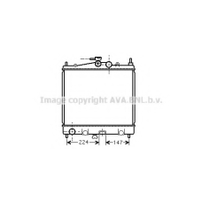 DNA2210 Prasco Радиатор, охлаждение двигателя