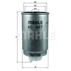 KC 487 MAHLE Топливный фильтр