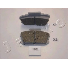 50102 JAPKO Комплект тормозных колодок, дисковый тормоз