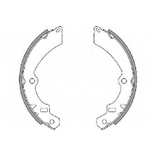 30514 SPIDAN Комплект тормозных колодок