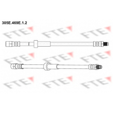 305E.469E.1.2 FTE Тормозной шланг