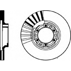 MDC929 MINTEX Тормозной диск