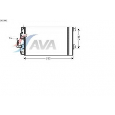 OL5390 AVA Конденсатор, кондиционер