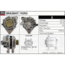 DRA3647 DELCO REMY Генератор
