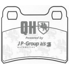 1563700719 Jp Group Комплект тормозных колодок, дисковый тормоз