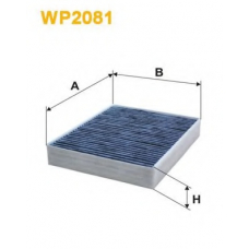 WP2081 WIX Фильтр, воздух во внутренном пространстве