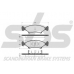 1501223501 S.b.s. Комплект тормозных колодок, дисковый тормоз