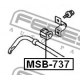 MSB-737<br />FEBEST<br />Опора, стабилизатор