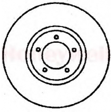 561376B BENDIX Тормозной диск