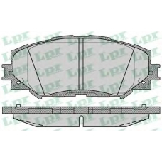 05P1258 LPR Комплект тормозных колодок, дисковый тормоз