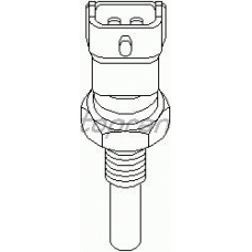 206 234 TOPRAN Датчик, температура охлаждающей жидкости