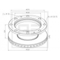 026.655-00A PE Automotive Тормозной диск
