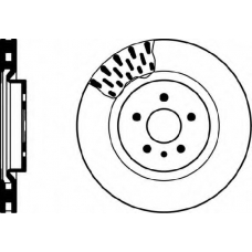 MDC1356 MINTEX Тормозной диск