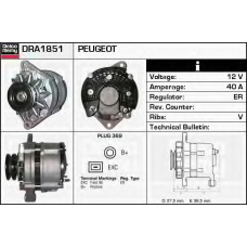 DRA1851 DELCO REMY Генератор