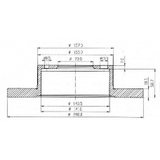 BDC4363 QUINTON HAZELL Тормозной диск