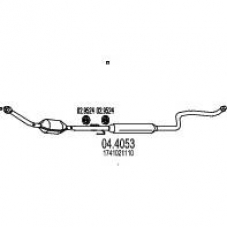 04.4053 MTS Катализатор