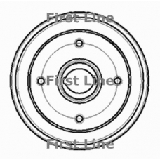 FBR714 FIRST LINE Тормозной барабан