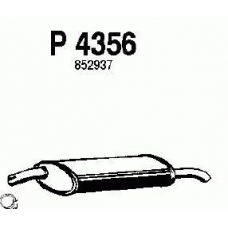 P4356 FENNO Глушитель выхлопных газов конечный