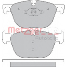 1170562 METZGER Комплект тормозных колодок, дисковый тормоз