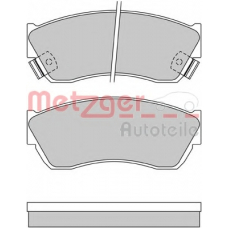 1170625 METZGER Комплект тормозных колодок, дисковый тормоз