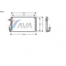 PE5180 AVA Конденсатор, кондиционер