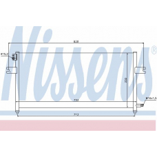 94759 NISSENS Конденсатор, кондиционер
