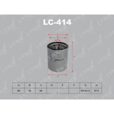 LC-414 LYNX Фильтр масляный