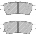 FSL1882 FERODO Комплект тормозных колодок, дисковый тормоз