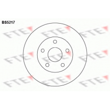 BS5217 FTE Тормозной диск