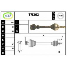 TR363 SERA Приводной вал