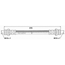 FBH6327 FIRST LINE Тормозной шланг