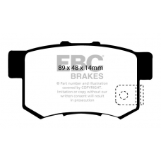 DP1193 EBC Brakes Колодки тормозные