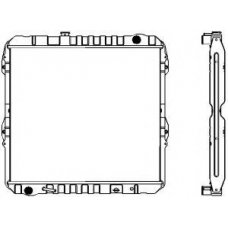 1461-0260 SAKURA  Automotive Радиатор, охлаждение двигателя