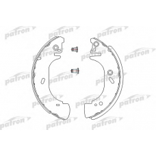PSP541 PATRON Комплект тормозных колодок