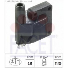 9.6129 FACET Катушка зажигания