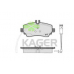 35-0505 KAGER Комплект тормозных колодок, дисковый тормоз
