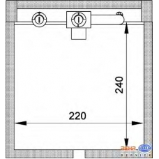 8FV 351 336-011 HELLA Испаритель, кондиционер