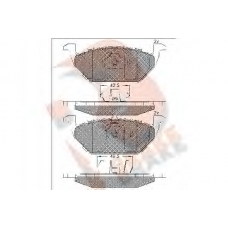 RB1338 R BRAKE Комплект тормозных колодок, дисковый тормоз