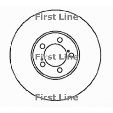 FBD1050 FIRST LINE Тормозной диск