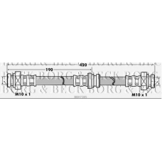 BBH7385 BORG & BECK Тормозной шланг