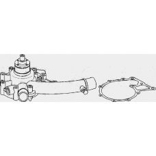 400 405 TOPRAN Водяной насос